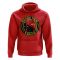 Papa New Guinea Football Badge Hoodie (Red)