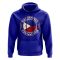 Philippines Football Badge Hoodie (Royal)