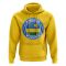 Rwanda Football Badge Hoodie (Yellow)