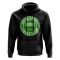 Saudi Arabia Football Badge Hoodie (Black)