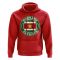 Suriname Football Badge Hoodie (Red)