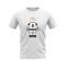 Alan Shearer Newcastle Brick Footballer T-Shirt (White)