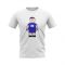 Gianfranco Zola Chelsea Brick Footballer T-Shirt (White)