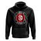 Tunisia Football Badge Hoodie (Black)