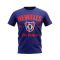 Newells Old Boys Established Football T-Shirt (Navy)