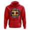 Uganda Football Badge Hoodie (Red)