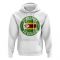 Zimbabwe Football Badge Hoodie (White)