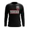 Trinidad and Tobago Core Football Country Long Sleeve T-Shirt (Black)