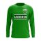 Ladonia Core Football Country Long Sleeve T-Shirt (Green)