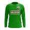 Maldives Core Football Country Long Sleeve T-Shirt (Green)