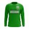 Saudi Arabia Core Football Country Long Sleeve T-Shirt (Green)