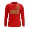 Transnistria Core Football Country Long Sleeve T-Shirt (Red)