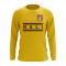 Mali Core Football Country Long Sleeve T-Shirt (Yellow)