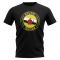 Brunei Football Badge T-Shirt (Black)