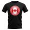 Canada Football Badge T-Shirt (Black)