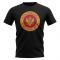 Montenegro Football Badge T-Shirt (Black)