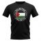 Palestine Football Badge T-Shirt (Black)