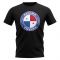 Panama Football Badge T-Shirt (Black)