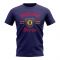 Barcelona Established Football T-Shirt (Navy)