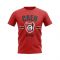 Caen Established Football T-Shirt (Red)