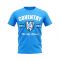 Coventry Established Football T-Shirt (Sky)