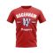 Dagenham Established Football T-Shirt (Red)