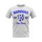 Hamburg Established Football T-Shirt (White)