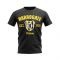 Harrogate Established Football T-Shirt (Black)