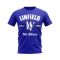Linfield Established Football T-Shirt (Blue)