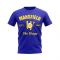 Mansfield Established Football T-Shirt (Blue)