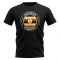 Uganda Football Badge T-Shirt (Black)