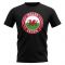 Wales Football Badge T-Shirt (Black)