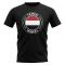 Yemen Football Badge T-Shirt (Black)