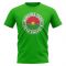Burkina Faso Football Badge T-Shirt (Green)