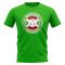 Burundi Football Badge T-Shirt (Green)