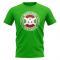 Burundi Football Badge T-Shirt (Green)