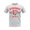 Stevenage Established Football T-Shirt (White)