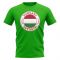 Hungary Football Badge T-Shirt (Green)