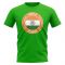 India Football Badge T-Shirt (Green)