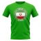 Iran Football Badge T-Shirt (Green)