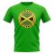 Jamaica Football Badge T-Shirt (Green)