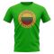 Lithuania Football Badge T-Shirt (Green)