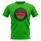 Malawi Football Badge T-Shirt (Green)