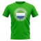 Sierra Leone Football Badge T-Shirt (Green)