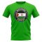 Western Sahara Football Badge T-Shirt (Green)