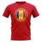 Andorra Football Badge T-Shirt (Red)