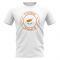 Cyprus Football Badge T-Shirt (White)