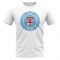 Fiji Football Badge T-Shirt (White)