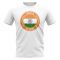 India Football Badge T-Shirt (White)
