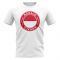 Monaco Football Badge T-Shirt (White)